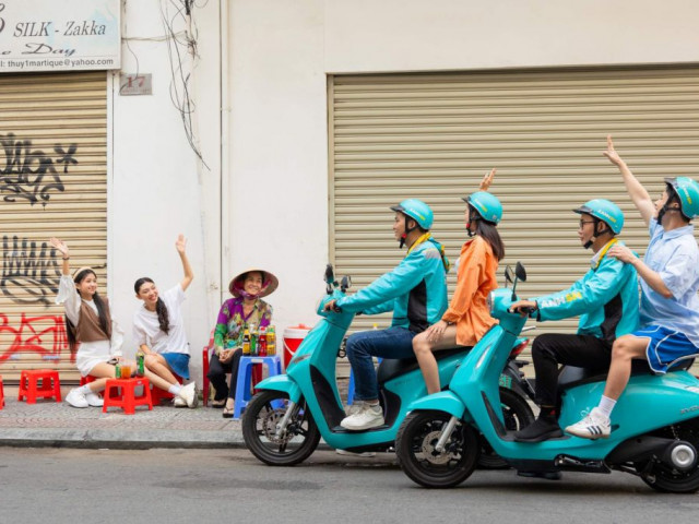 GSM miễn phí thuê, đổi pin 3 năm cho tài xế Xanh SM Bike