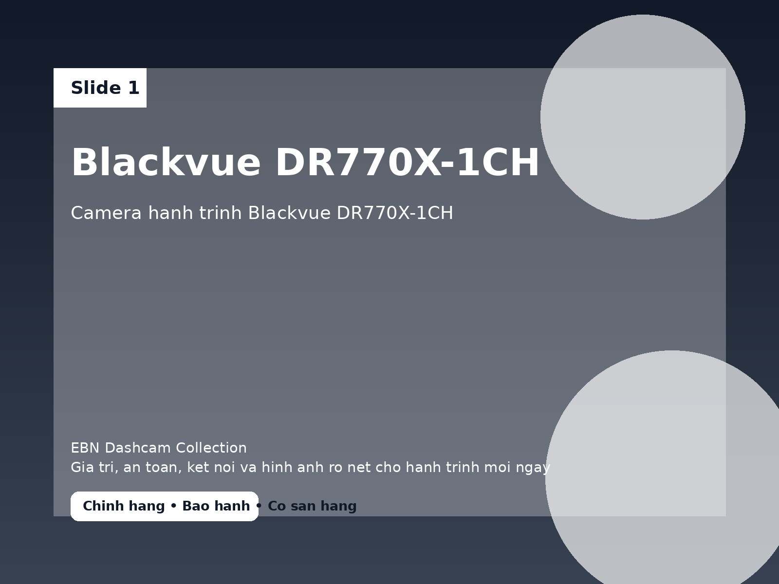 Blackvue DR770X-1CH