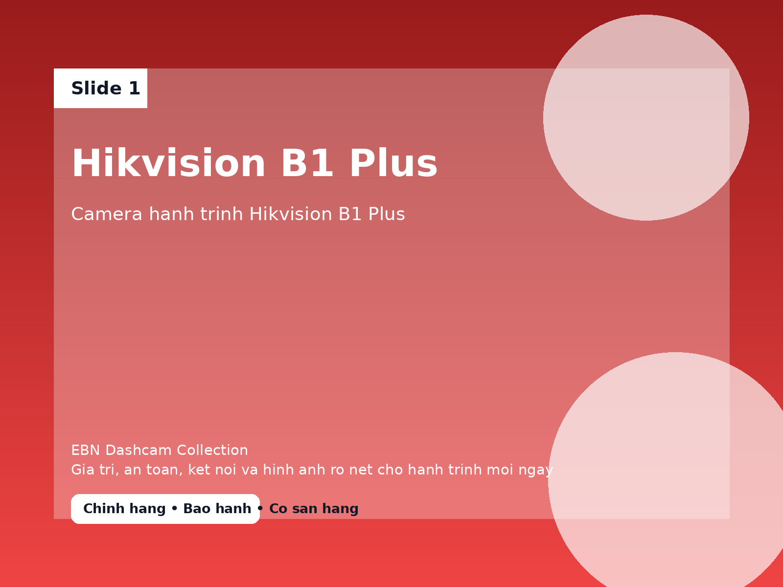 Hikvision B1 Plus
