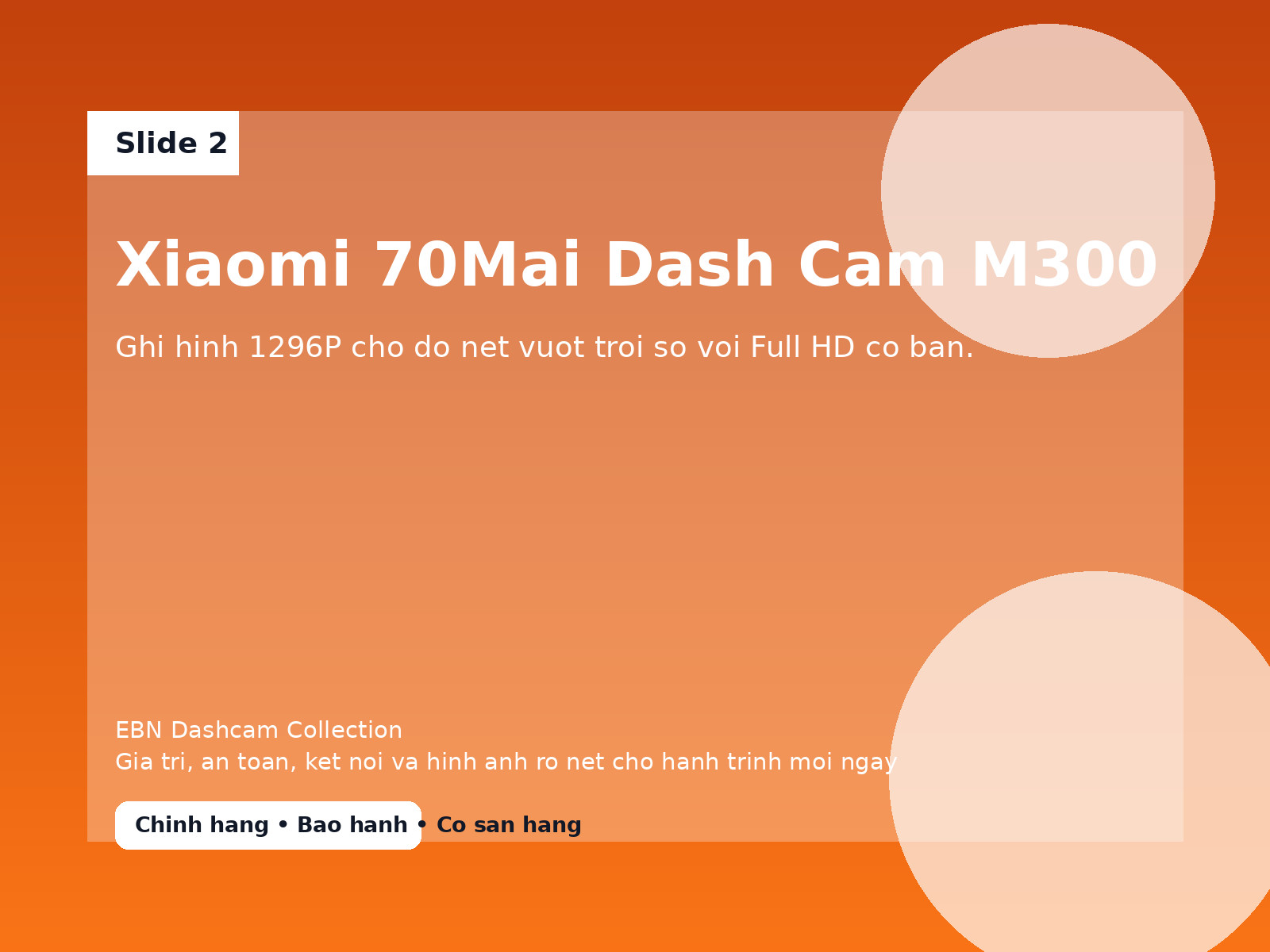 Xiaomi 70Mai Dash Cam M300 2