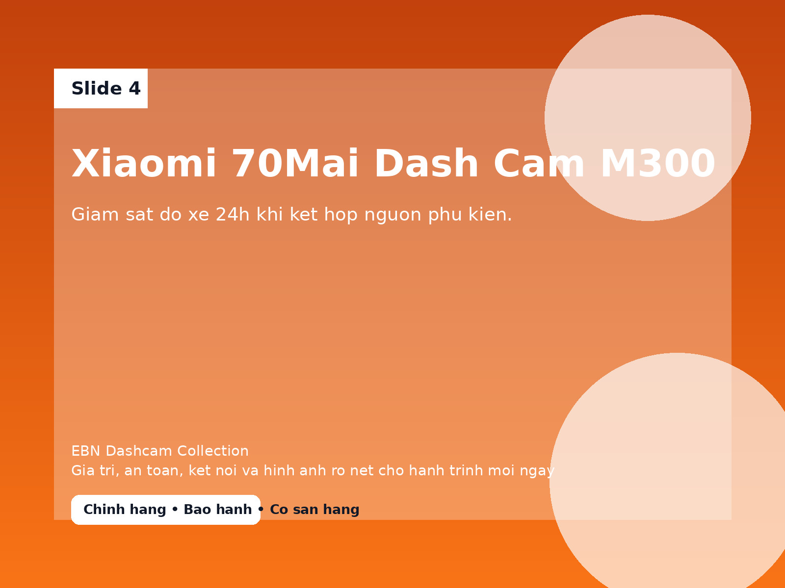 Xiaomi 70Mai Dash Cam M300 4